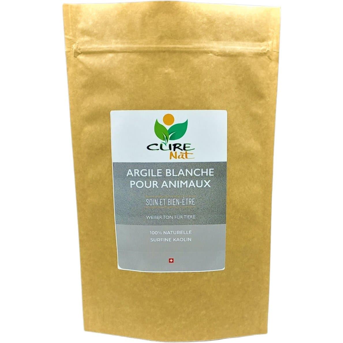 Argile Blanche pour Animaux de Compagnie (Kaolin) 500g